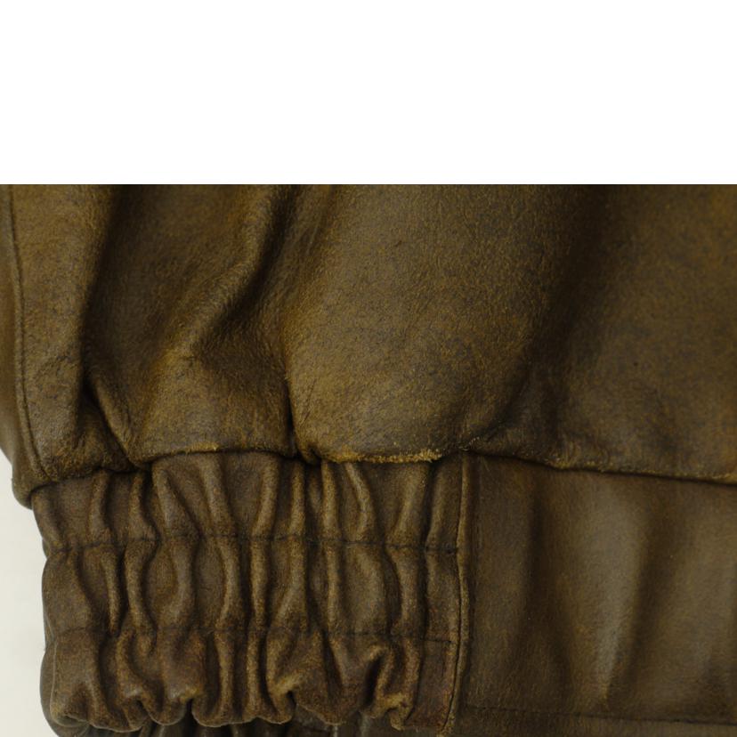 Amcruis アムクルーズ/レザーフライトジャケット//ABランク/69