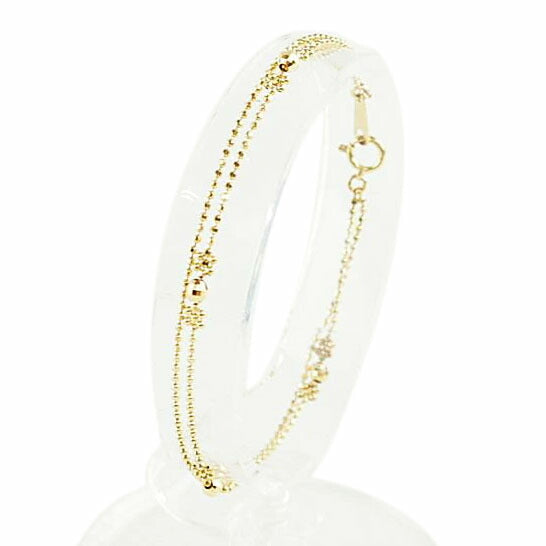 K18ブレスレット//ABランク/64