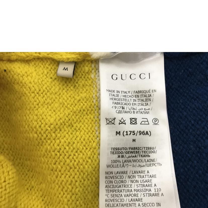 GUCCI グッチ/ボーダークルーネックセーター/729528 XKC0P//Bランク/51