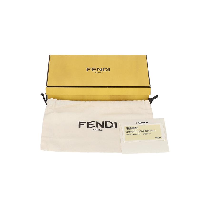FENDI フェンディ/FFモチーフラウンドファスナー長財布/7M0342//075*****/Aランク/77