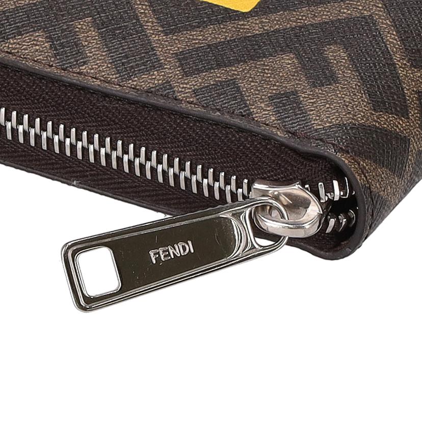 FENDI フェンディ/FFモチーフラウンドファスナー長財布/7M0342//075*****/Aランク/77