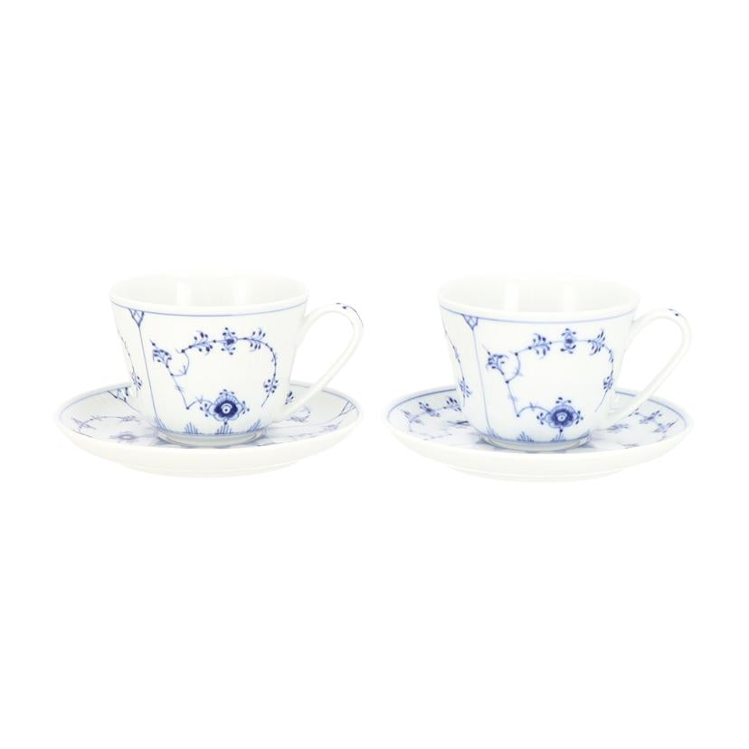 ROYAL　COPENHAGEN ロイヤルコペンハーゲン/カップ＆ソーサー（ペア）/ﾌﾞﾙｰﾌﾙｰﾃｯﾄﾞﾌﾟﾚｲﾝ//SAランク/78
