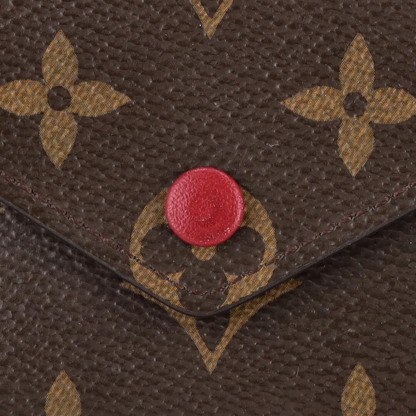 LOUIS VUITTON ルイヴィトン/ポルトフォイユ・ヴィクトリーヌフューシャ／モノグラム/M41938//NZ0***/ABランク/91