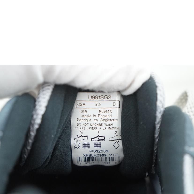 NB ニューバランス/NB　スニーカー　991／ENG　/U991SG2//Aランク/67