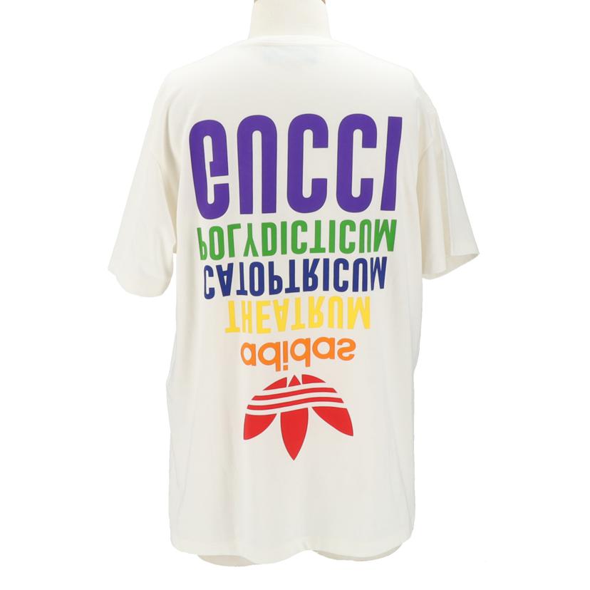 GUCCI グッチ/22AW×adidas　ロゴプリントTシャツ/717422//ｻｲｽﾞ:XS/SAランク/91