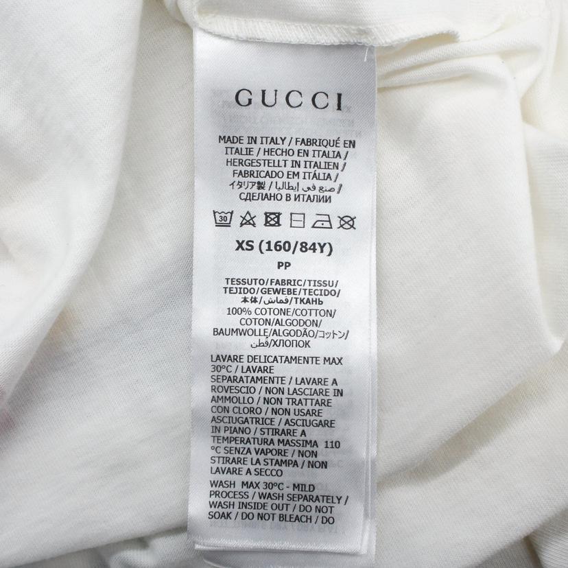 GUCCI グッチ/22AW×adidas　ロゴプリントTシャツ/717422//ｻｲｽﾞ:XS/SAランク/91