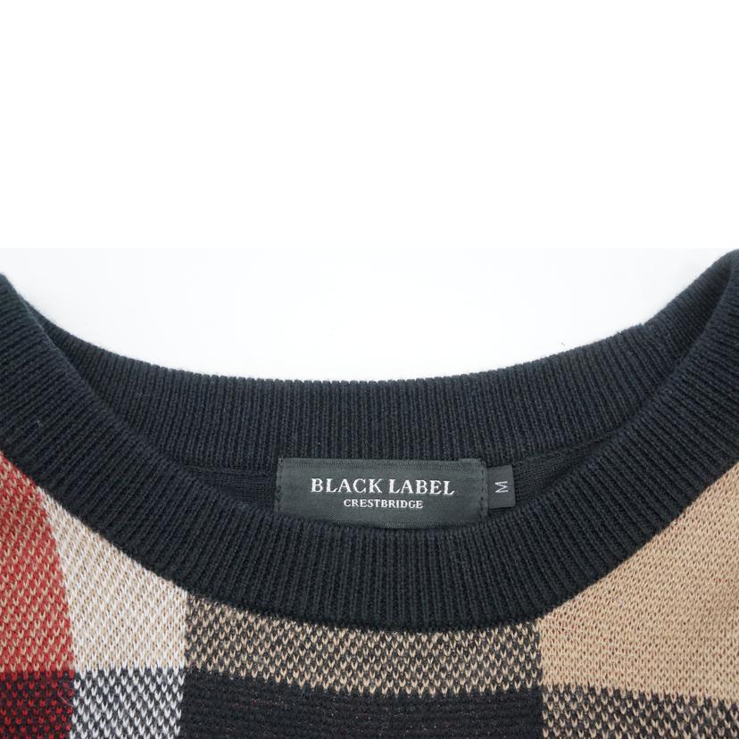 BLACK　LABEL　CRESTBRIDGE ブラックレーベルクレストブリッジ/チェック柄ニット//ABランク/85