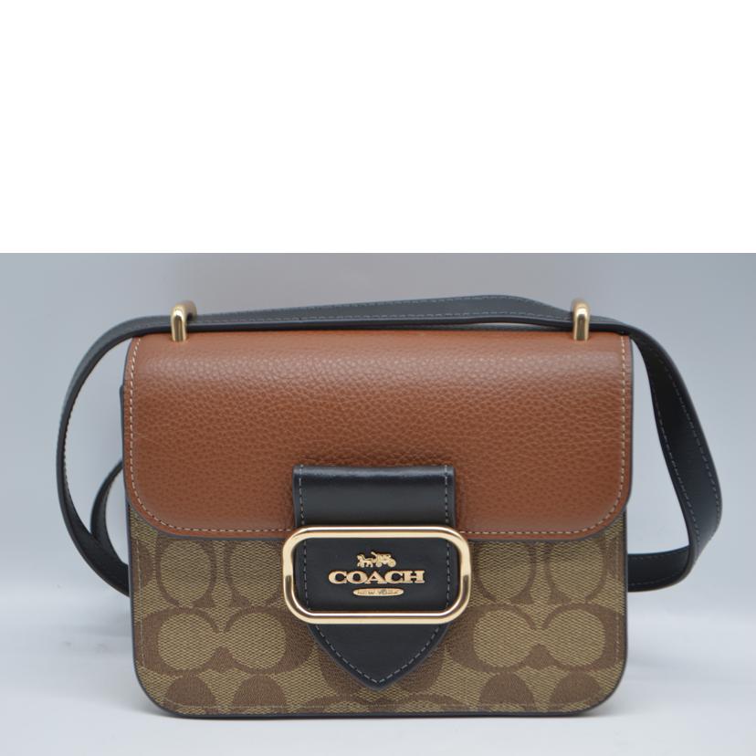 COACH コーチ/シグネチャーモーガンカラーブロックレザーショルダー/CL462//M23**/SAランク/89