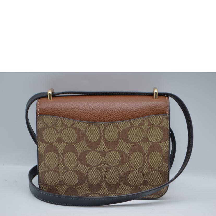 COACH コーチ/シグネチャーモーガンカラーブロックレザーショルダー/CL462//M23**/SAランク/89