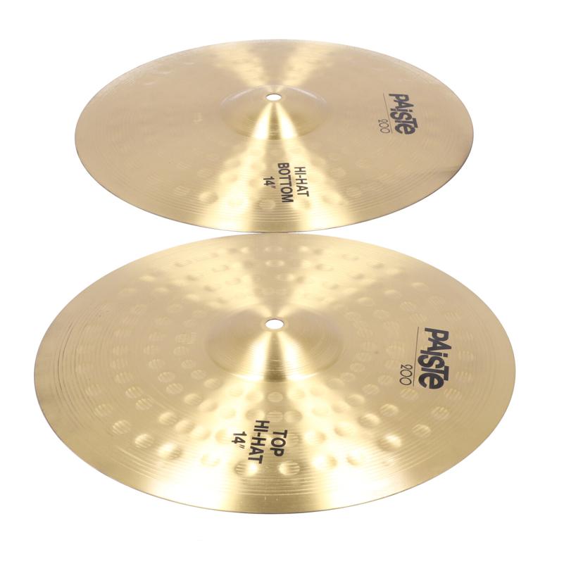 PAiSTE　 パイステ/シンバル　HI－HAT/200 HI-HAT14//Aランク/65