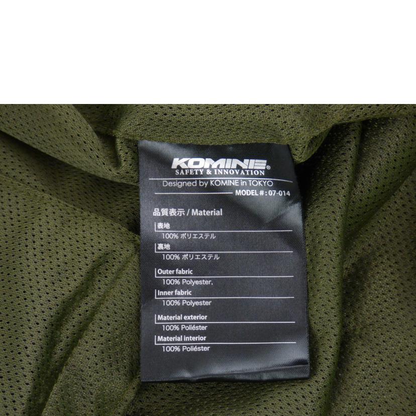 KOMINE コミネ/ライダースジャケット/07-014//Bランク/64