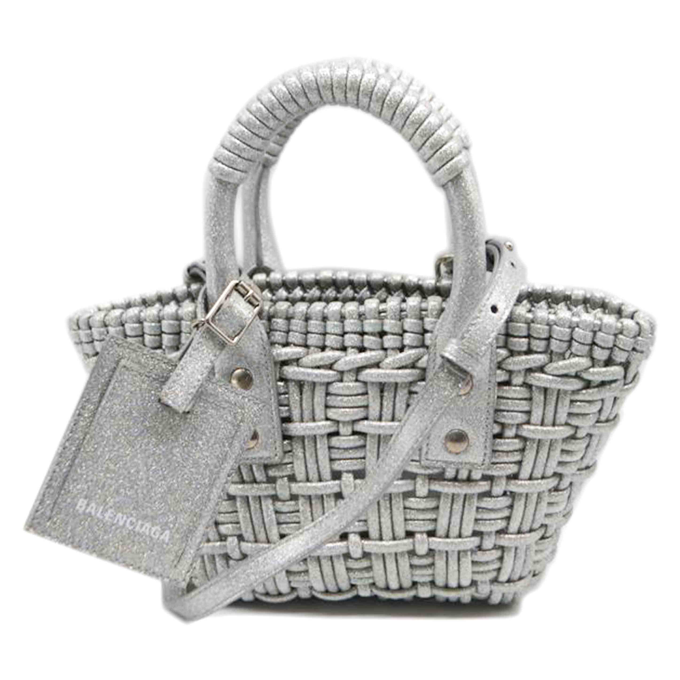 BALENCIAGA バレンシアガ/ビストロXXS／メタリックシルバー/678028//811**********/SAランク/89