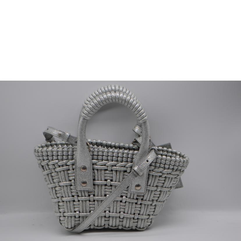 BALENCIAGA バレンシアガ/ビストロXXS／メタリックシルバー/678028//811**********/SAランク/89