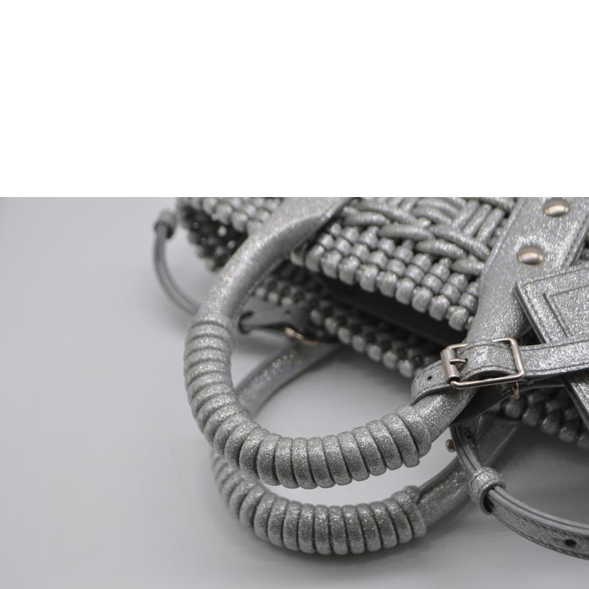 BALENCIAGA バレンシアガ/ビストロXXS／メタリックシルバー/678028//811**********/SAランク/89