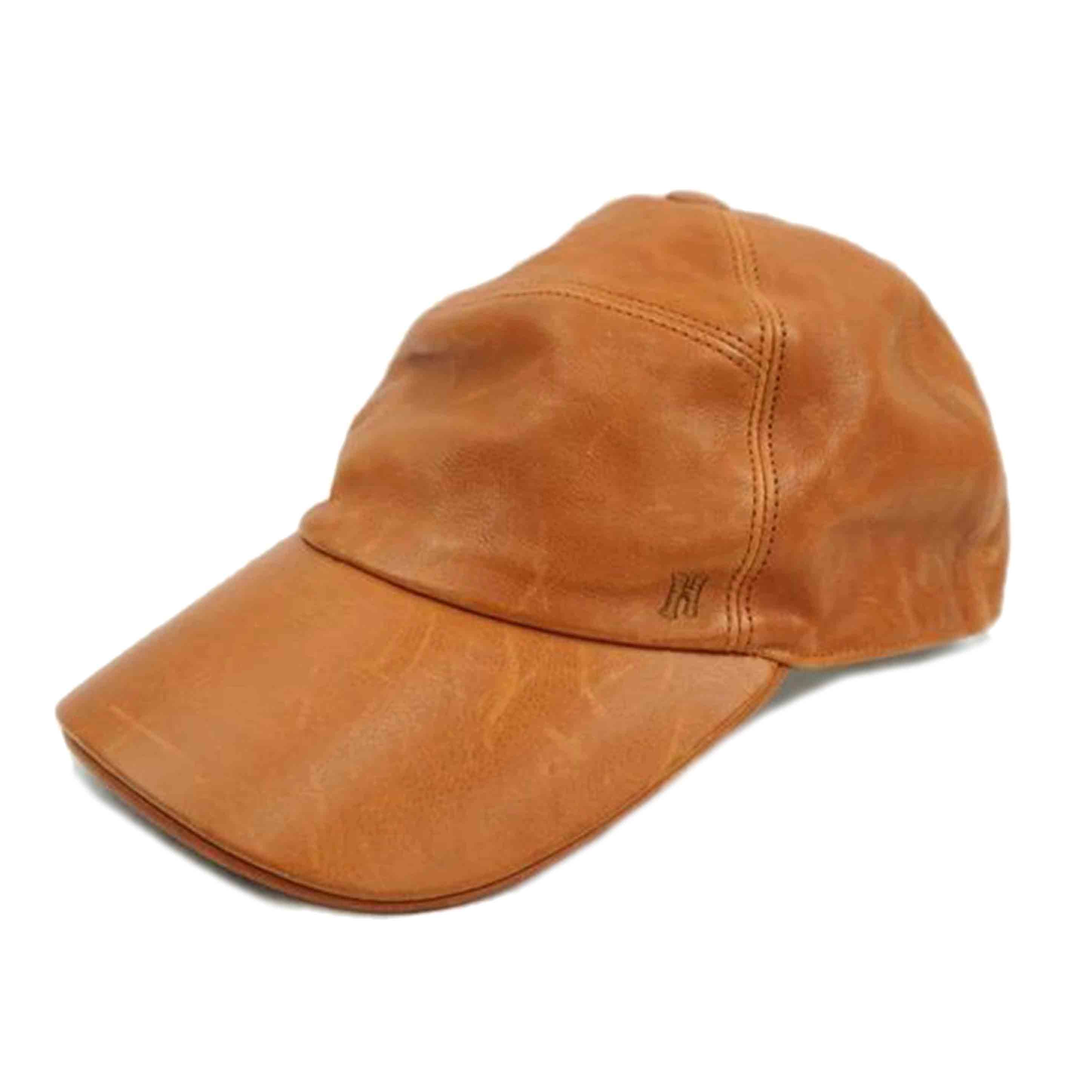 HERMES エルメス/レザーキャップ//Bランク/67