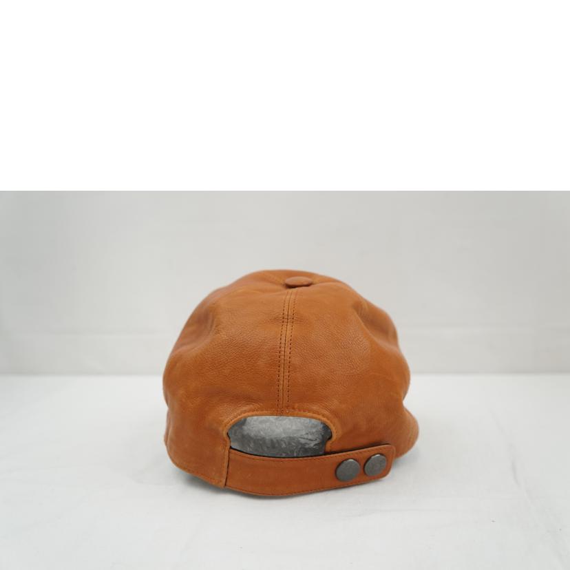 HERMES エルメス/レザーキャップ//Bランク/67