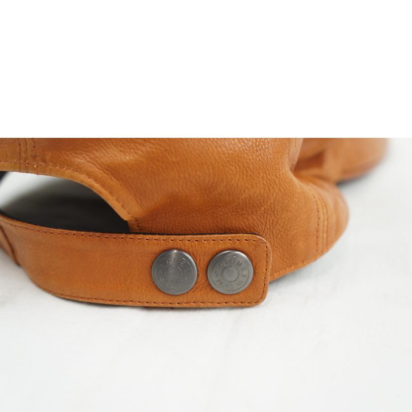 HERMES エルメス/レザーキャップ//Bランク/67