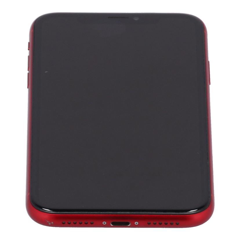Apple　au アップル　/iPhone　XR　（PRODUCT）RED　64GB/MT062J/A//C6KY1MABKXL3/Bランク/05