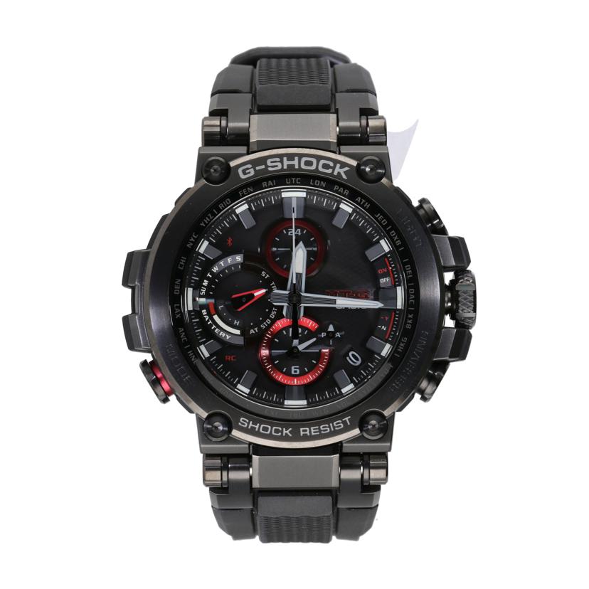 CASIO カシオ/G－SHOCK／MT－G／電波ソーラー×スマホリンク/MTG-B1000B-1AJF//001*****/SAランク/41
