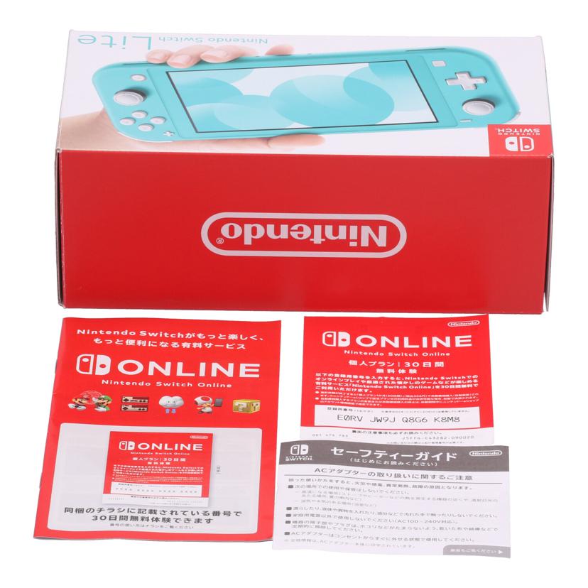NINTENDO 任天堂 ニンテンドー　/Nintendo　Switch　Lite　本体/HDH-S-BAZAA//XJJ10028646159/ABランク/69