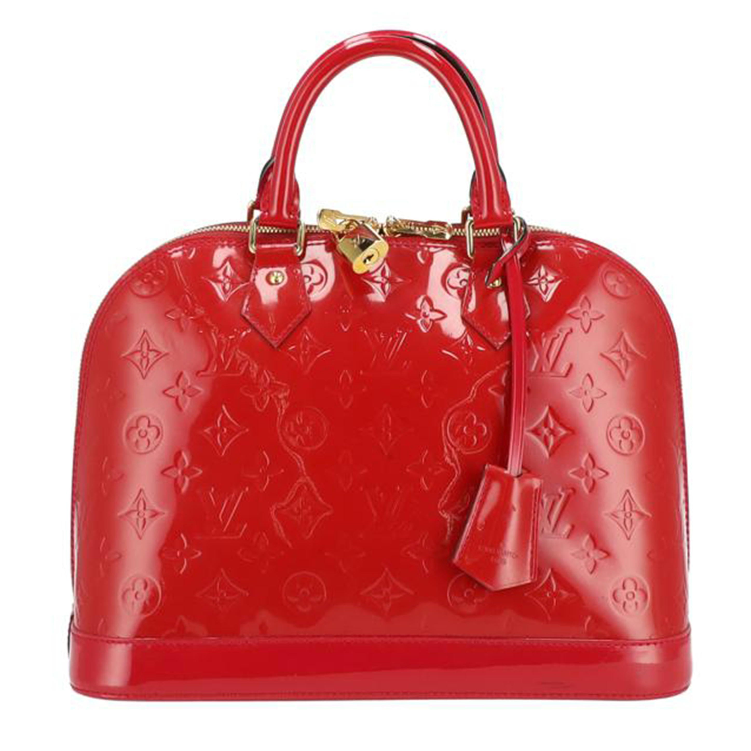 LOUIS VUITTON ルイヴイトン/アルマPM ヴェルニ・ローズアンディアン/モノグラム・ヴェルニ/M91770//FL4***/Bランク/93