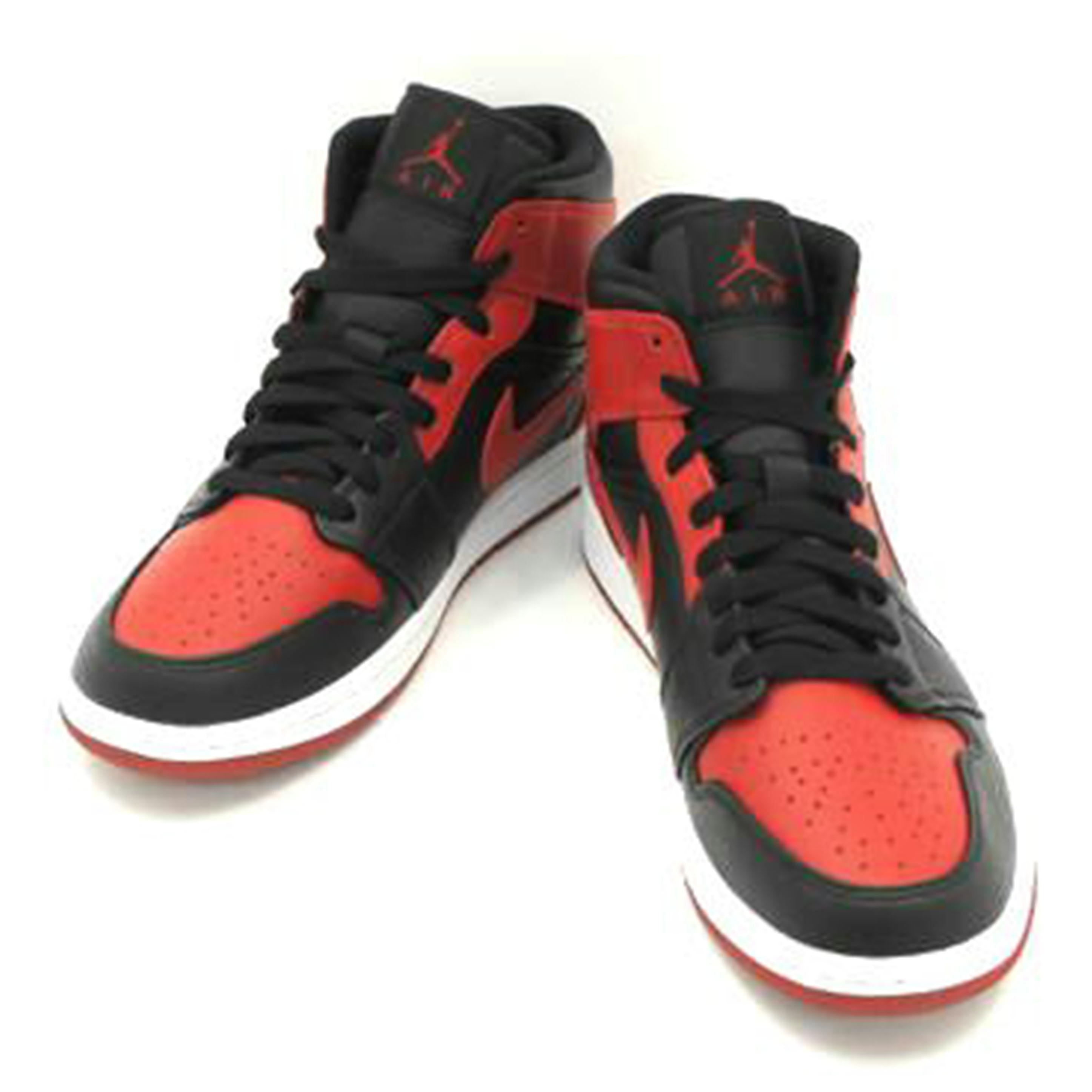 NIKE ナイキ/エアジョーダン1 MID/赤×黒/554724-074//SAランク/20