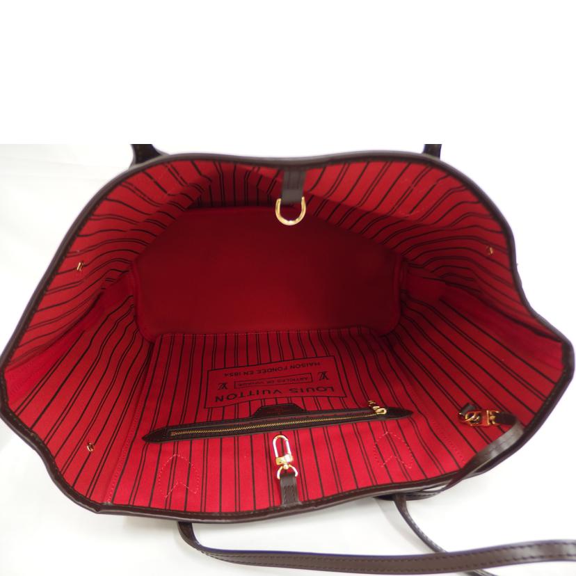 LOUIS　VUITTON ルイヴィトン/ネヴァーフルMM／ダミエ／エベヌ・ルージュ/N41358//GI0***/Aランク/82