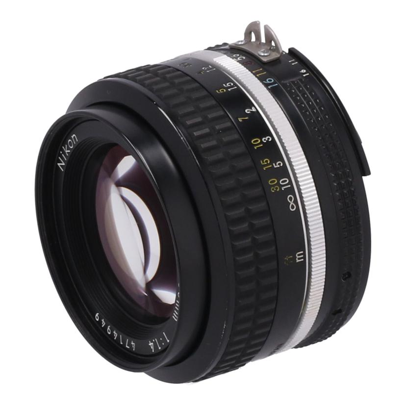 Nikon ニコン　/交換レンズ／50mm/Ai Nikkor 50mm F1.4//471494/Bランク/42