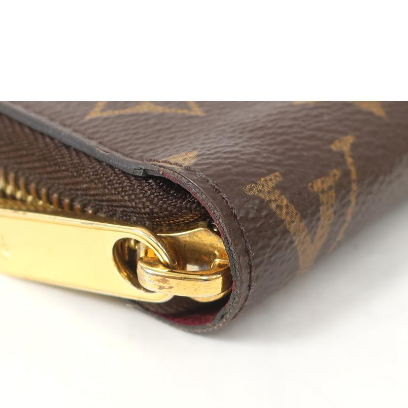LOUIS VUITTON ルイ・ヴィトン/LOUIS VUITTON　ジッピーウォレット・フューシャ／モノグラム　長財布/M41895//LM2***/Bランク/65