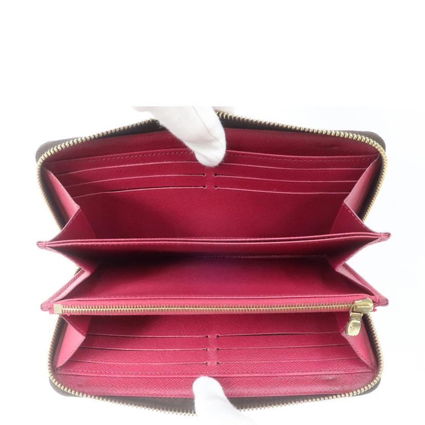 LOUIS VUITTON ルイ・ヴィトン/LOUIS VUITTON　ジッピーウォレット・フューシャ／モノグラム　長財布/M41895//LM2***/Bランク/65
