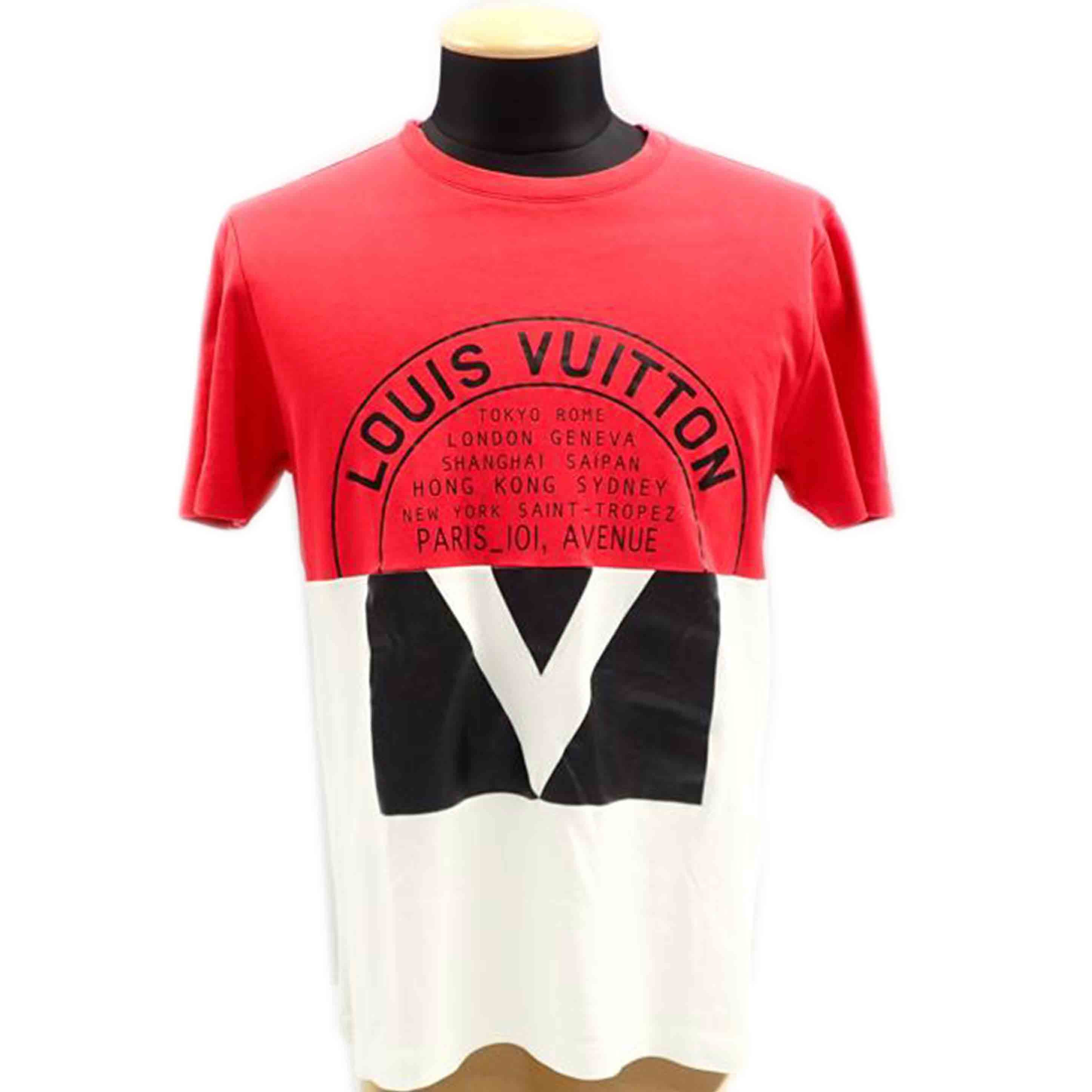 LV LV/半袖ロゴTシャツ/RM161 CMS H9Y04W//Bランク/62