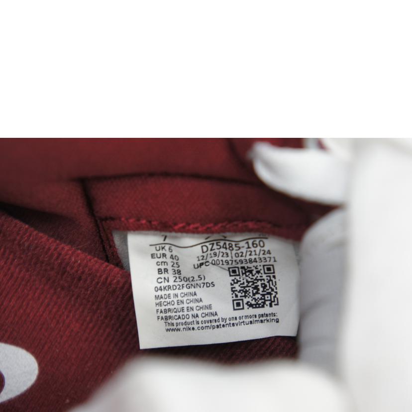NIKE ナイキ/NIKE／Air　Jordan　1　Retro　High　OG　／＂Artisanal　Red＂/DZ5485-160//25.0cm/ABランク/03