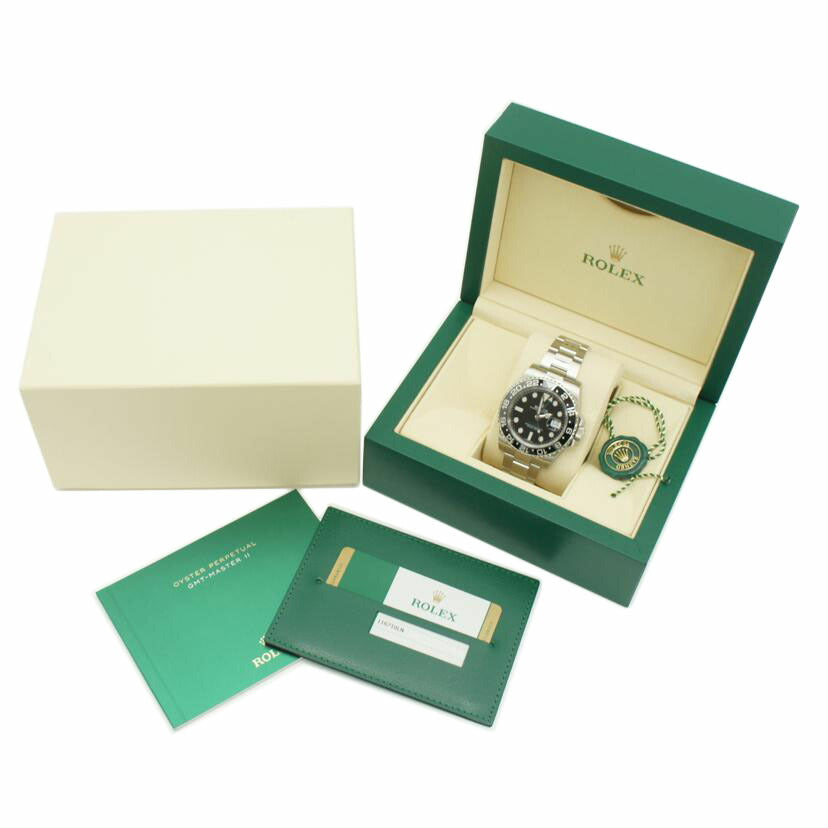 ROLEX ロレックス/GMTマスター2・ブラックベゼル／ランダム番/116710LN//34U*****/SAランク/64