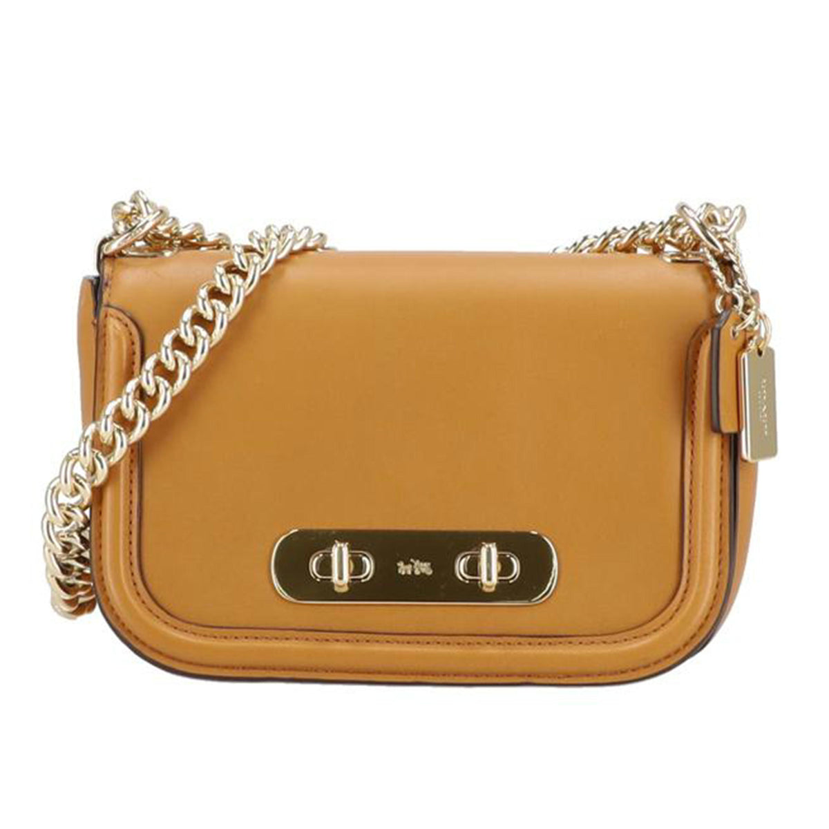 COACH コーチ/レザーチェーチェーンショルダー/57446//B17**/Aランク/67