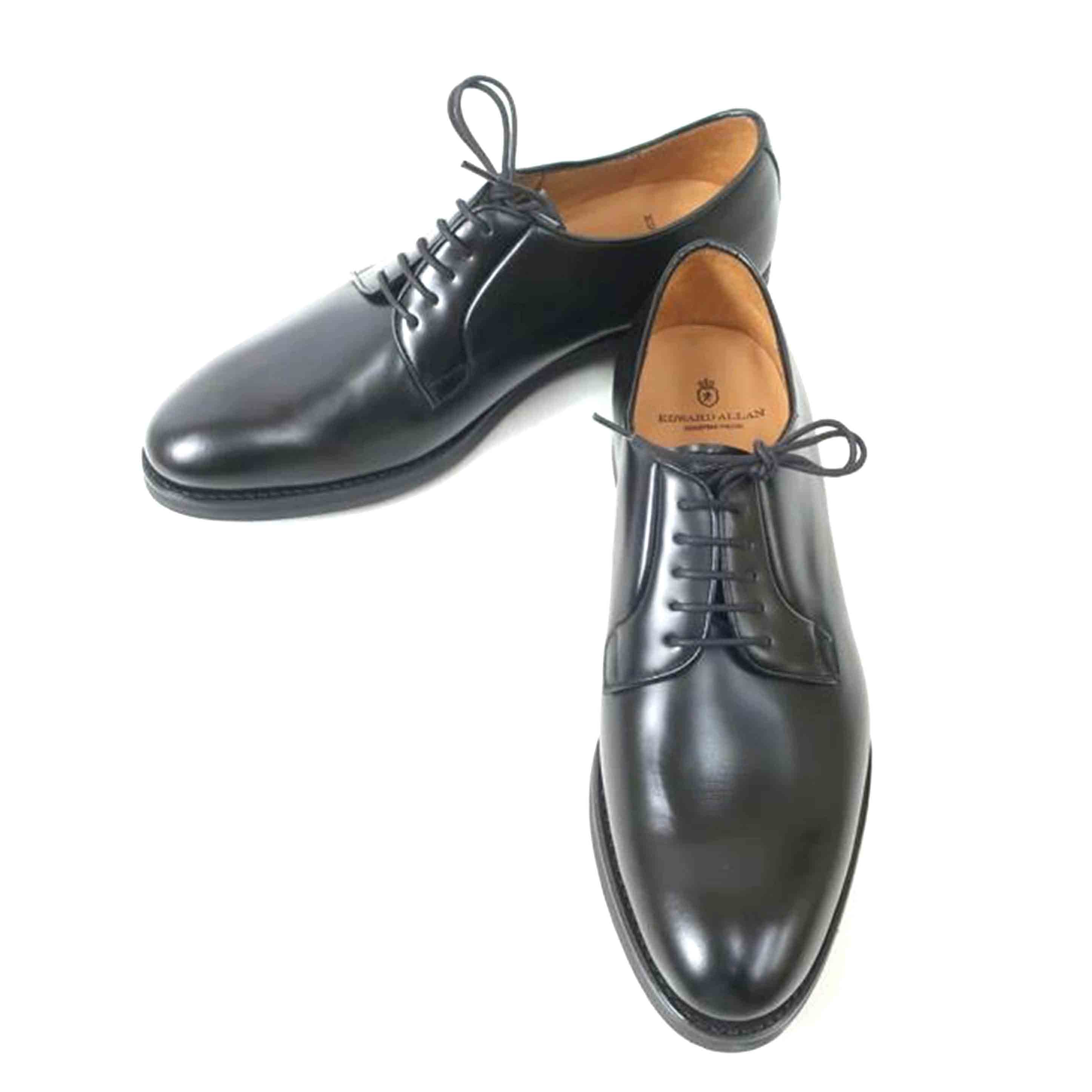 EDWARD　ALLAN エドワードアレン/プレーントゥシューズ　ドレスシューズ　サイズ42　26．0cm　ブラック/30121//Aランク/65