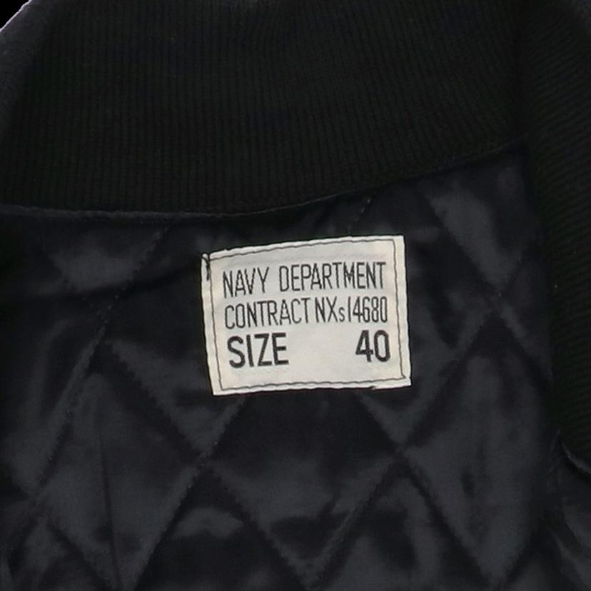 NAVY　DEPARTMENT/スカジャン　／　スーベニアジャケット　／　ベロア／US　STRIKE　FORCE／東洋//ABランク/85