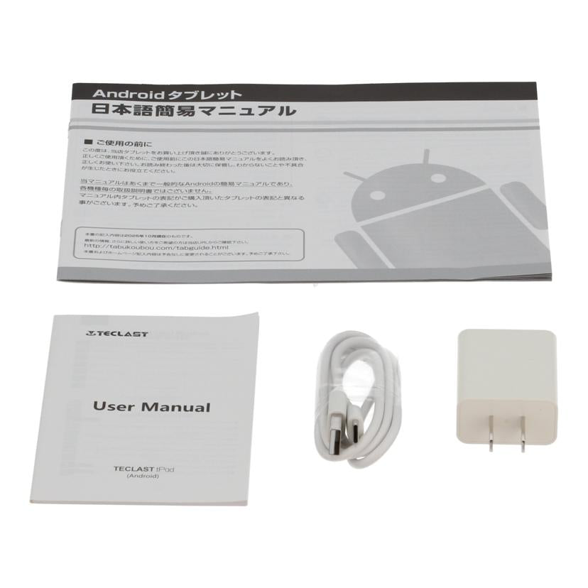 TECLAST テックラスト/Android16タブレット/M50T tPad//J034XFCGCG00334900/Aランク/67