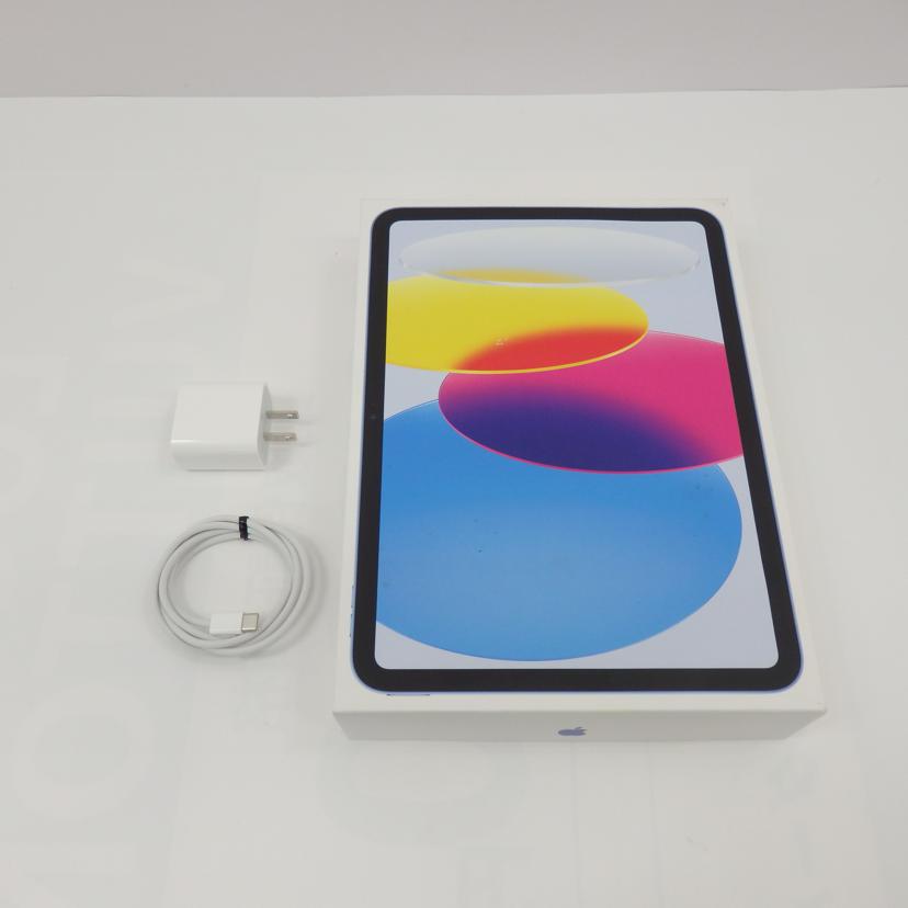 APPLE アップル/iPad　（A16）　128GB/MD4A4J/A//WG6JL7YL99/ABランク/77