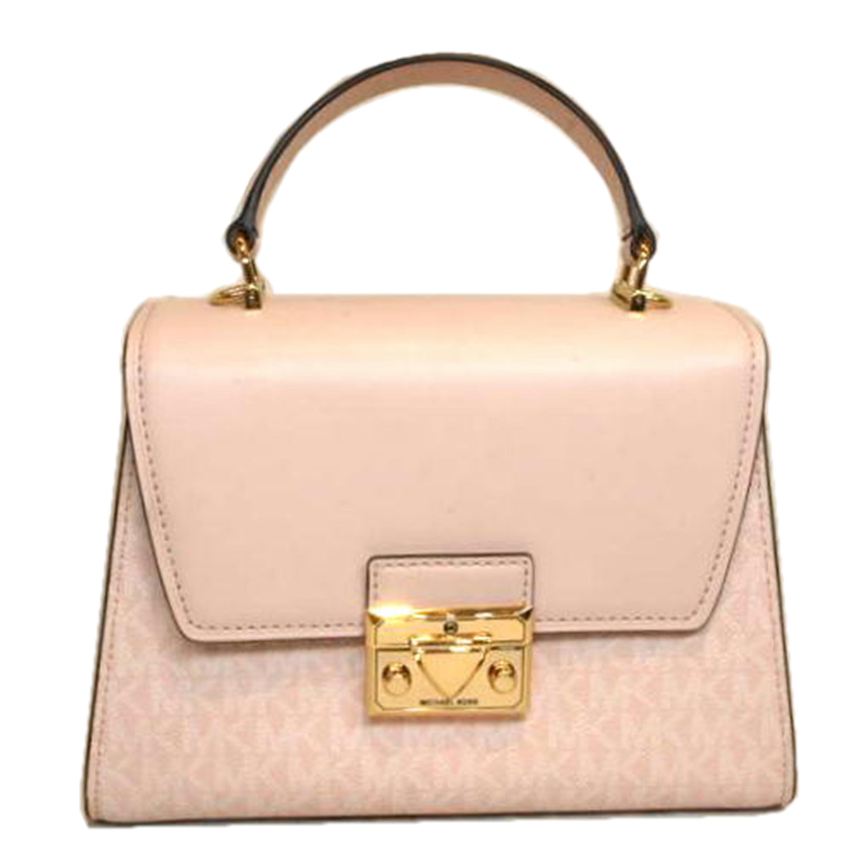 MICHAEL KORS/PVC総柄2WAYピンク//Aランク/92