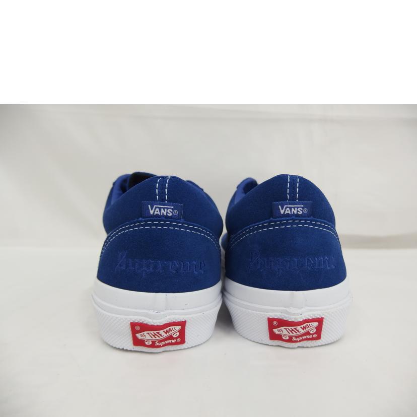 VANS×Supreme シュプリーム/Fuck　Em　Blue//Aランク/82