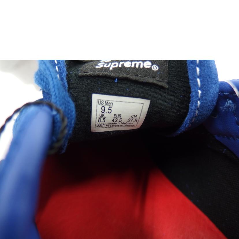 VANS×Supreme シュプリーム/Fuck　Em　Blue//Aランク/82