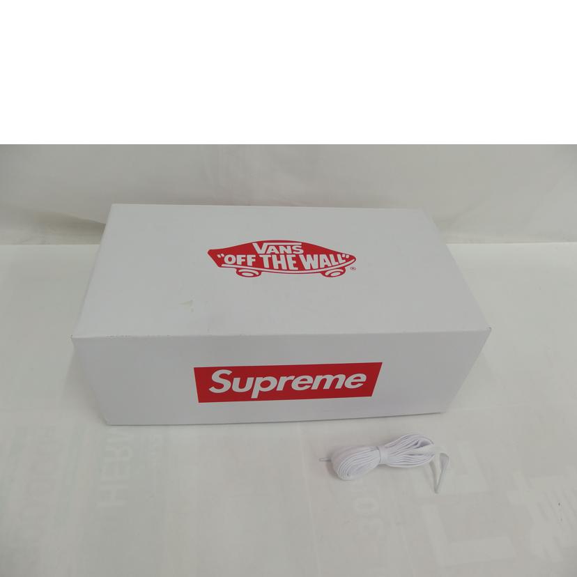 VANS×Supreme シュプリーム/Fuck　Em　Blue//Aランク/82