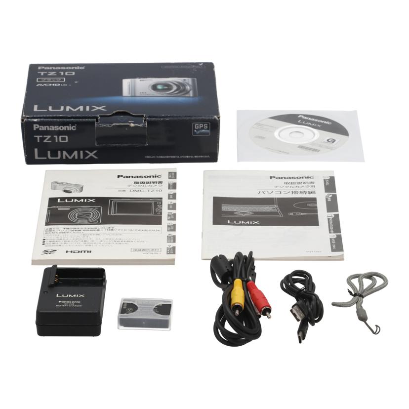 Panasonic パナソニック　/デジタルカメラ（オールド）／LUMIX/DMC-TZ10//FN0EB001123/Bランク/67