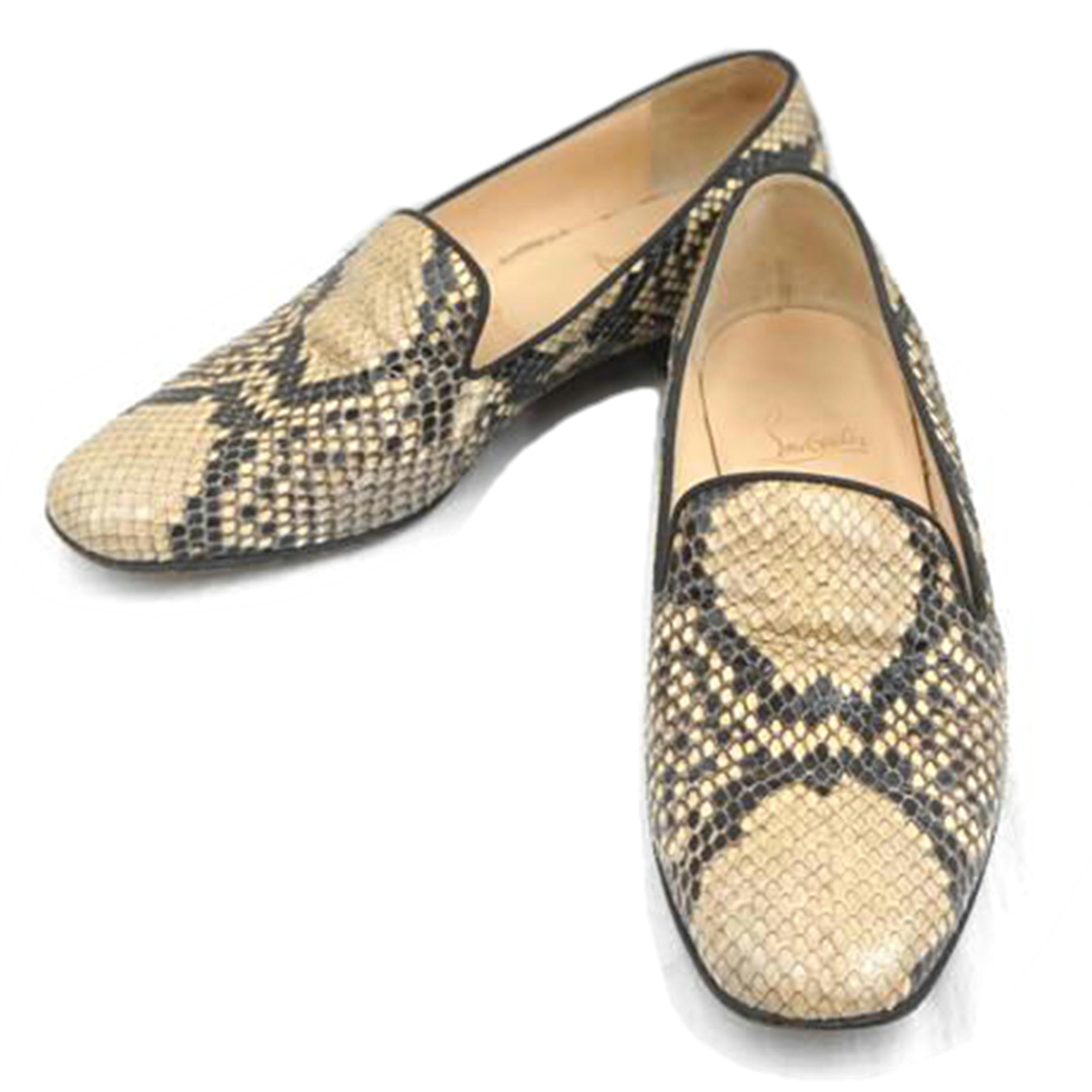 Christian　Louboutin クリスチャンルブタン/Christian　Louboutin　ヘビ柄　パンプス　23．5//ABランク/67