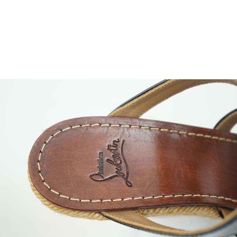 Christian　Louboutin クリスチャンルブタン/Christian　Louboutin　ウエッジソール／エナメル　24．0//ABランク/67
