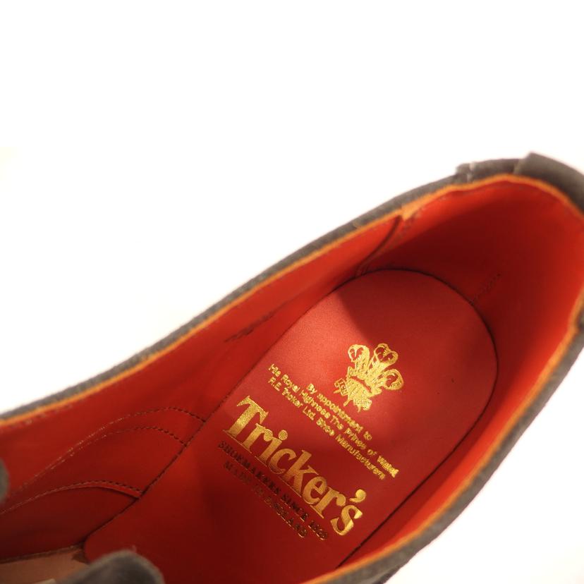 Trickers Trickers/スエードシューズ/ウイングチップ/灰//ｻｲｽﾞ8/ABランク/82