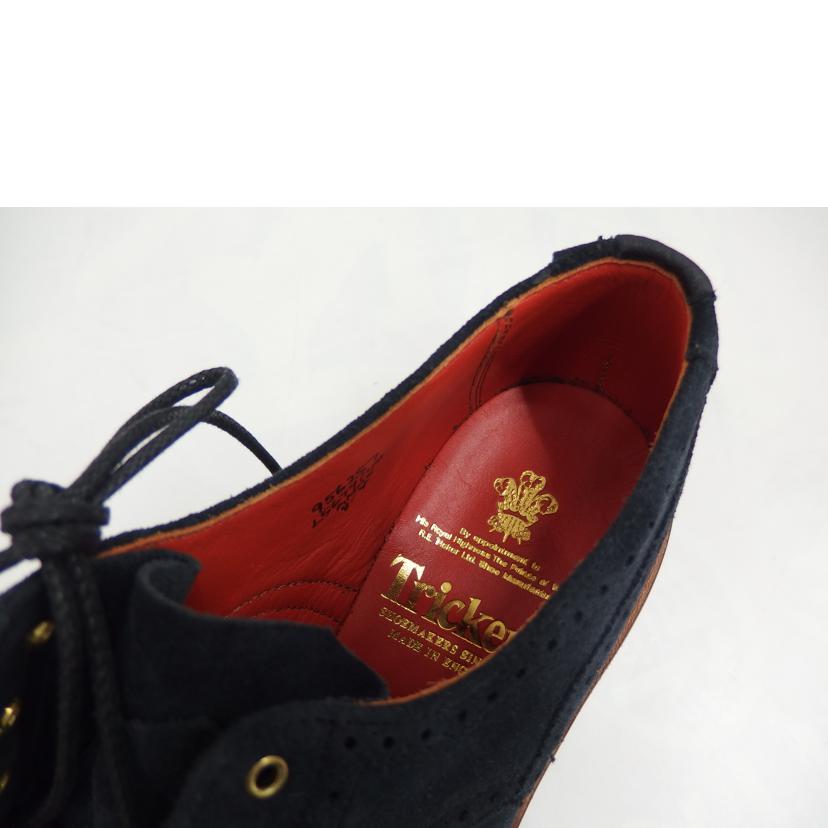 Trickers Trickers/スエードシューズ/ウイングチップ/紺//ｻｲｽﾞ8/ABランク/82