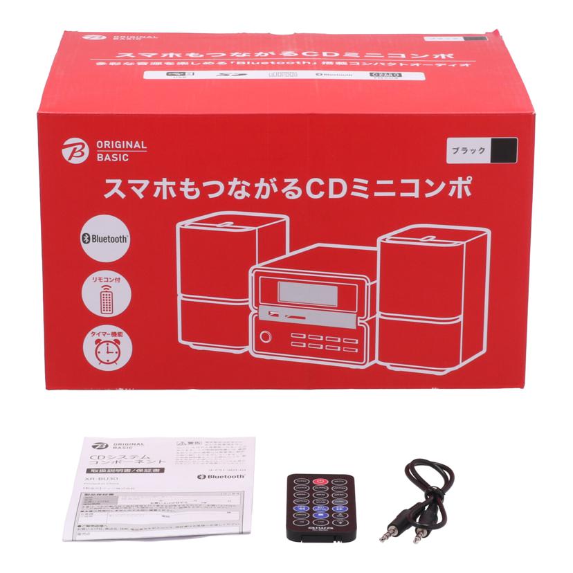 Bic　Camera ビックカメラ アイワ/BT搭載CDミニコンポ/XR-BU30//191200226/Bランク/78