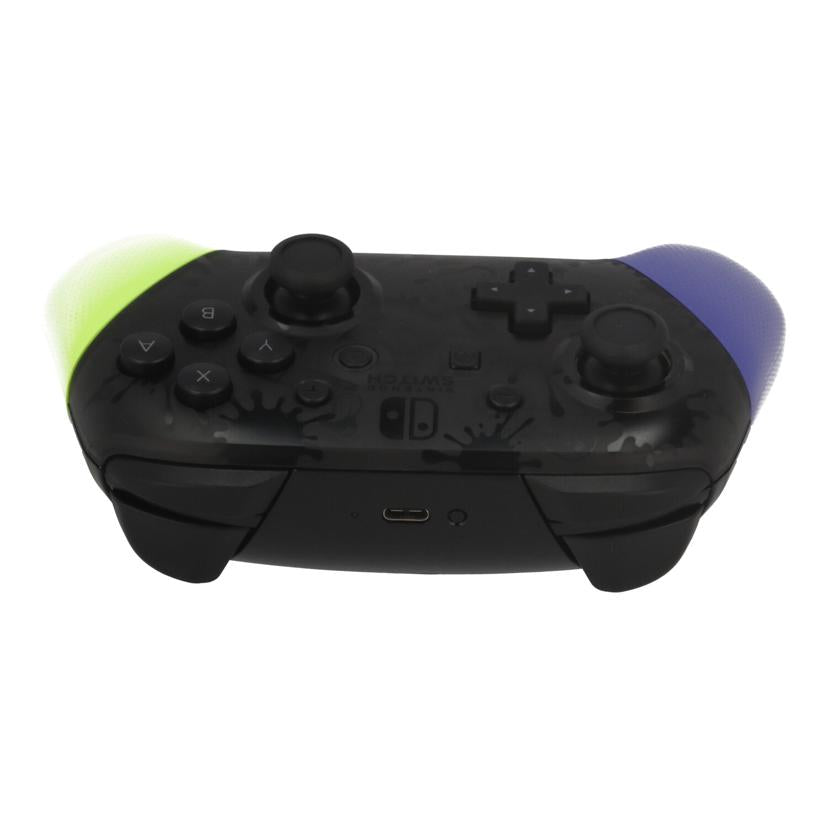 NINTENDO 任天堂 ニンテンドー　/Switch　Proコントローラー／スプラ3/HAC-A-FSSKT//-/Bランク/84