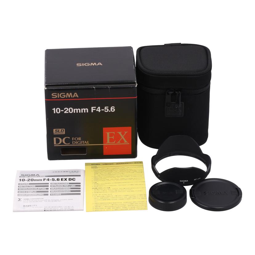SIGMA　Nikon シグマ　/交換レンズ／10－20mm/10-20mm F4-5.6 EX DC HSM//2013904/BCランク/24